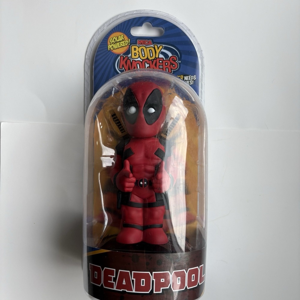 Marvel "Deadpool" Body Knockers NECA Solar Powered Bobblehead 2015